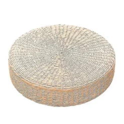 Sittpuffar>45 cm Yogamattor Rund Puff Golvkudde Halm Meditation Förtjockning Mjuk Yoga Utrustning[co]