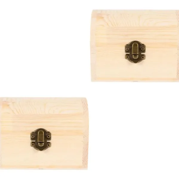 Kistor & Koffertar>2 Craft Box Armband, gångjärnständer, ädelstenar/faux trä/åldrad pärla, medium resväska lås, vintage brännare klocka
