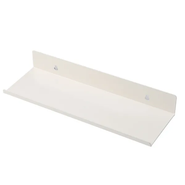 Hyllor>2 Floating Wall Shelves, White Wall Mounted Shelves Compatible with Bedroom, Bathroom, Kitchen, Living Room, Office (30CM)