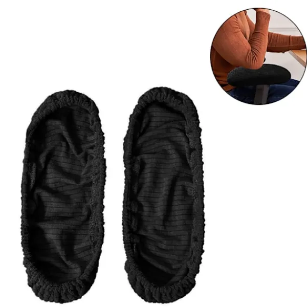 Stolar>1 par / 2 st Polyester Avtagbar Hållbar Maskintvättbar Kontorsstol Armstöd Överdrag Smutsavvisande Elastisk Vattentät Dator Swivel Stol