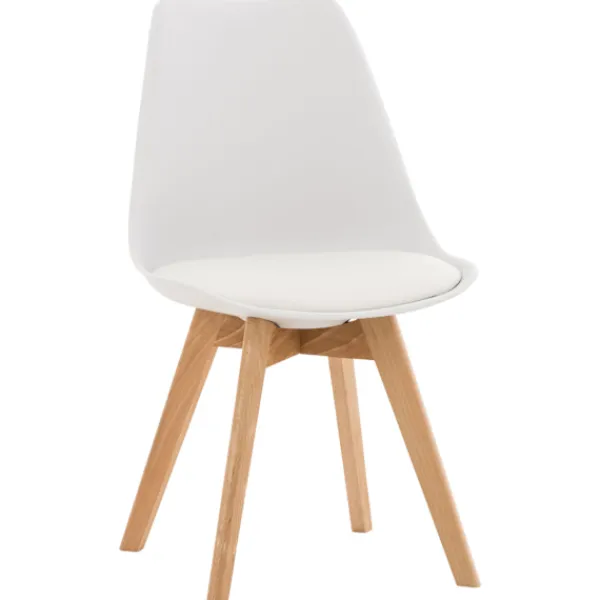 BellaFurn Matgrupper>5 -Piece Matsats - matsalsset - Justerbara ben, extra komfort | Färg: Vit