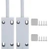 Skåp>2 Set Dörr Dämpare Buffert Magnetisk Push Spärrar Öppna Stäng Släpp för Skåp Låda Skåp