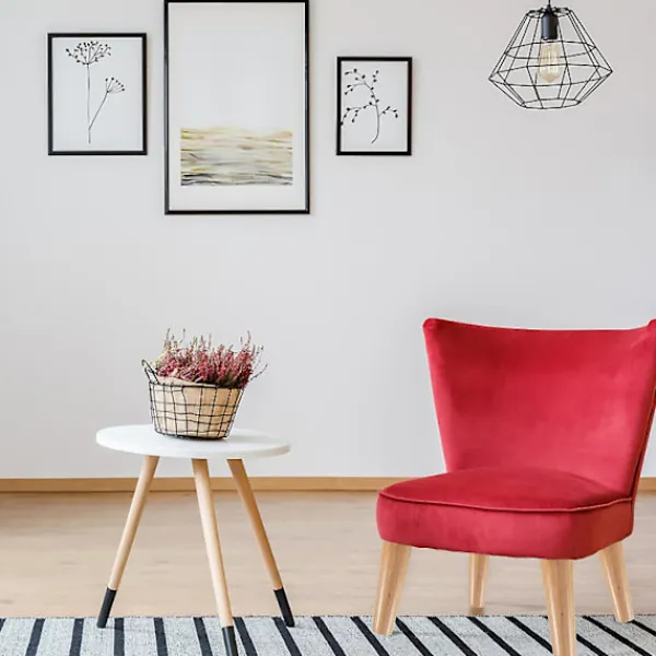 Småbord>1 Set Nordiska Bordsben i Massivt Ekträ för Möbler