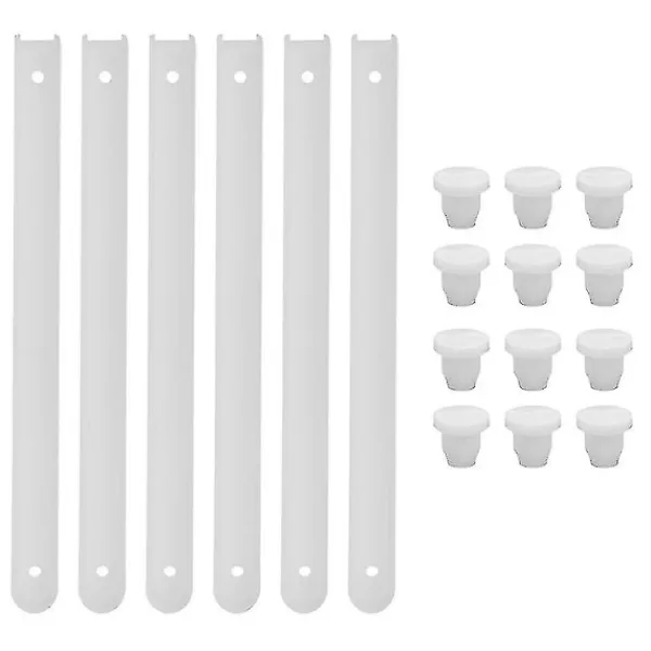 Skåp>3 Set Plastlådskennor Lådskennor Ersättningsdelar Lådskenor Lådskenor