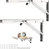 Balkongmöbler>2 st 400 mm väggmonterade fällbara konsoler i rostfritt stål, fällbara konsoler, kraftiga fällbara konsoler