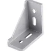 Balkongmöbler>5 st Aluminiumlegering Höger Vinkel L-formad Hörnfäste 58x58mm*28mm