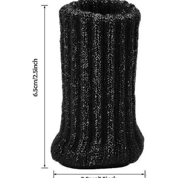Stolar>24 st Heilwiy stolskydd med filt dynor, elastiska stickade