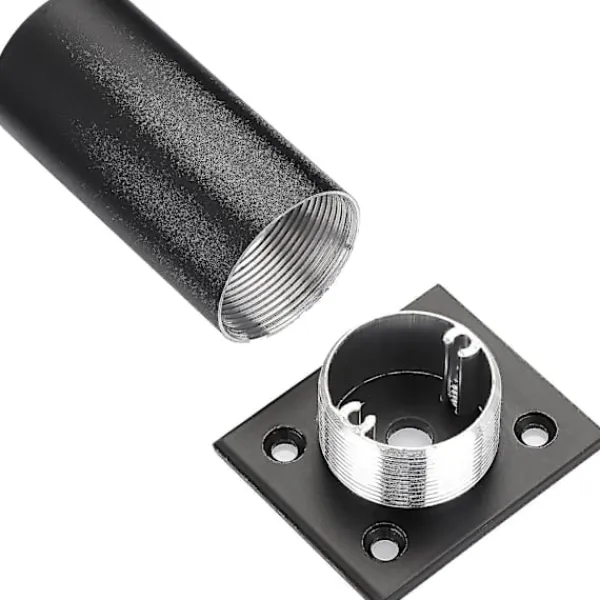 Sängar>4 st Justerbara Möbelben Sängben Höj Möbler Aluminiumlegering Ben För Sängbotten, Skåp, Bord (svart, Höjd 80mm)