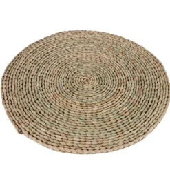 Sittpuffar>2 ST lantlig stil rund puff Tatami kudde fönstermatta för heminredningsyoga