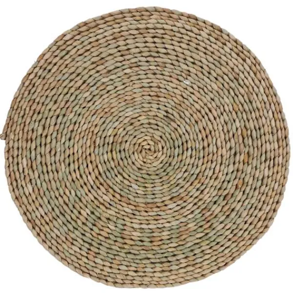 Sittpuffar>2 ST lantlig stil rund puff Tatami kudde fönstermatta för heminredningsyoga