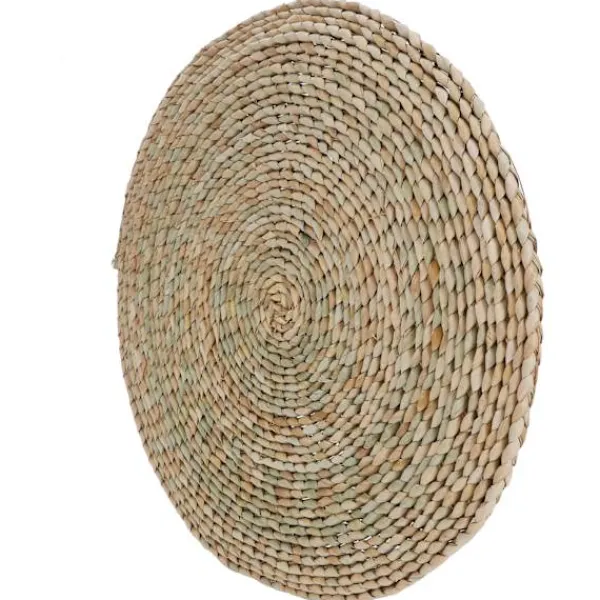 Sittpuffar>2 ST lantlig stil rund puff Tatami kudde fönstermatta för heminredningsyoga