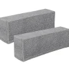 DMstore Soffor>2 st Universal Soffa Armstödsöverdrag Elastiskt Armstödsskydd Enfärgad Armstödsskyddstyg (grå)BY