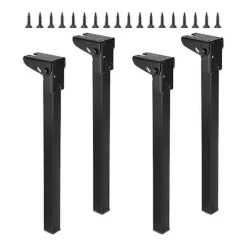 Småbord>4 Stycken Fällbara Bordsben Hopfällbara Bordsben Mångsidiga Portabla Stabila för Sängbord Bänk Datorbordstillbehör - Perfekt Height 70cm