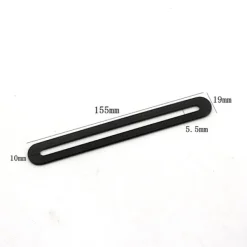 Balkongmöbler>155 x 19mm Fästben Svart Rostfritt Stål Fästben Monteringsben för Reparation Koppling Möbelbeslag 4st (4, 155*19mm)
