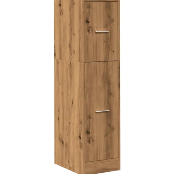 vidaXL Skåp>Apoteksskåp ek 30x41x118 cm konstruerat trä