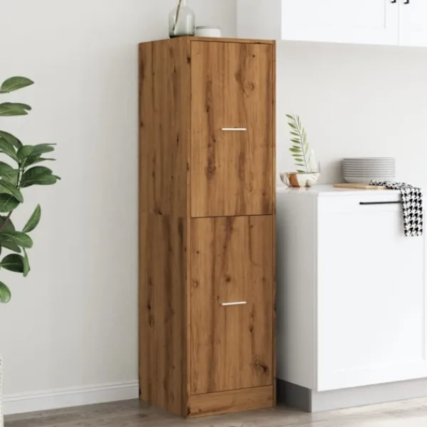 vidaXL Skåp>Apoteksskåp ek 40x41x144,5 cm konstruerat trä