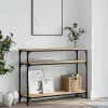 vidaXL Småbord>Avlastningsbord sonoma ek 100x29x75 cm konstruerat trä