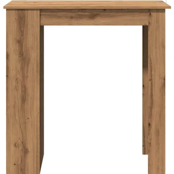 vidaXL Balkongmöbler>Barbord med hyllor artisan ek 102x50x103,5 cm konstruerat trä