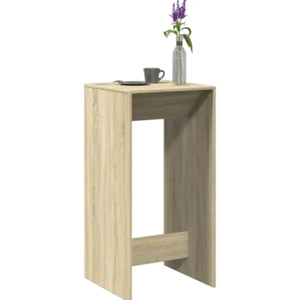 vidaXL Småbord>Barbord sonoma-ek 51x50x103,5 cm konstruerat trä