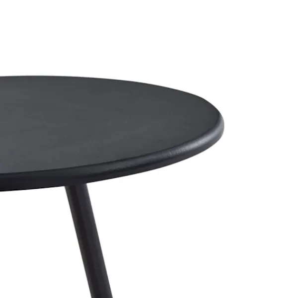 vidaXL Småbord>Barbord svart 60x107,5 cm MDF