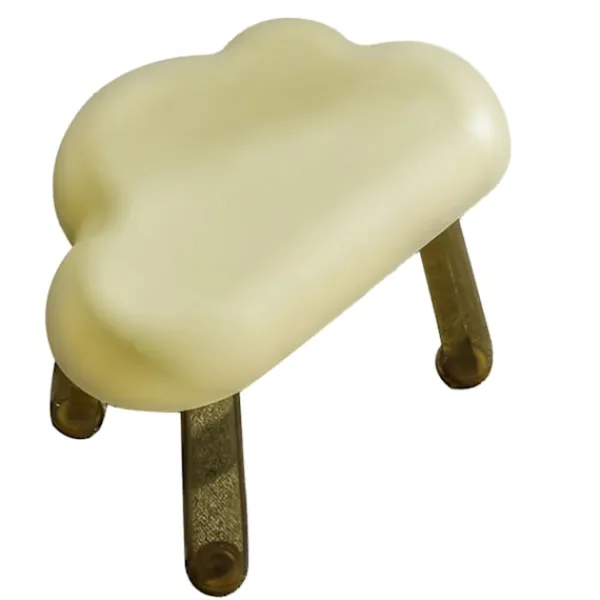 Pallar>Barn Pall Moln Form Topp Transparent Ben Delikat Plast Pall Present Heminredning Grön