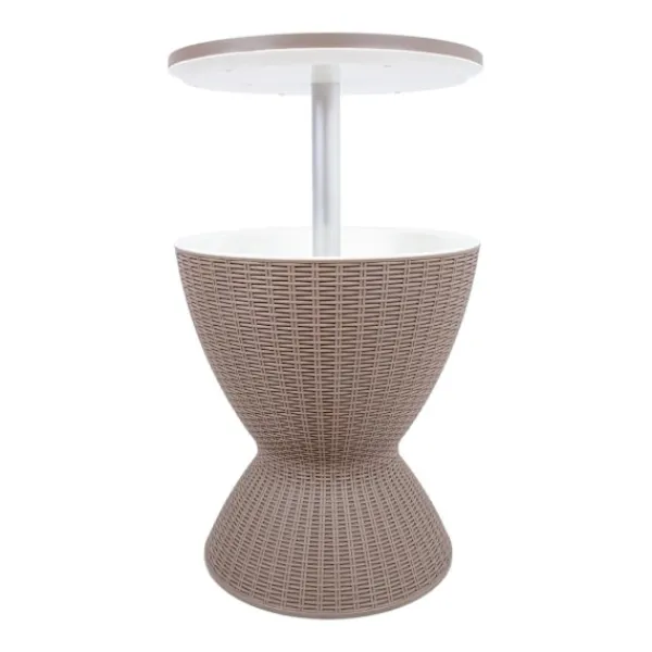 Home4You Småbord>Barset BELLE 3 i 1, grå plast