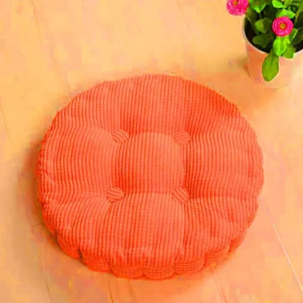 Sittpuffar>Bekväm rund stolsdyna för hem, kök, trädgård, matsal