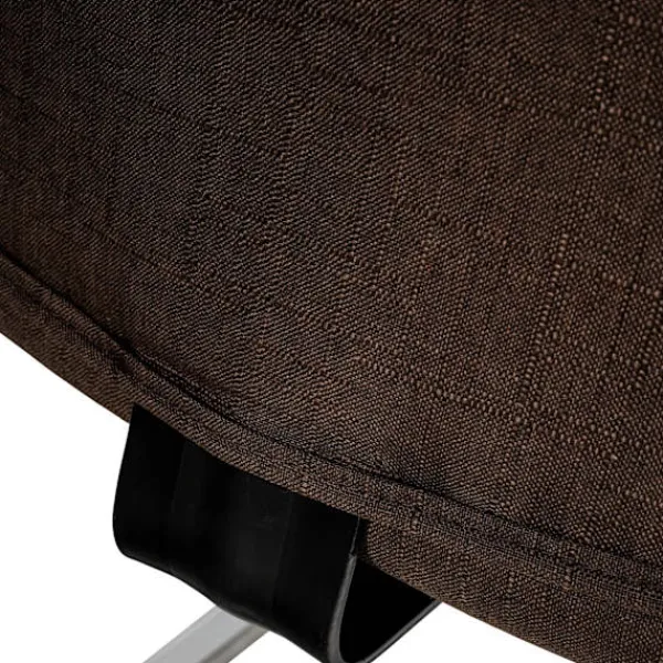 BellaFurn Kontorsmöbler>Besöksstol - Värdstol - Hög sittplatskomfort, ergonomisk design, Artificiellt läder/tygalternativ | Färg: Brun | Material: damm
