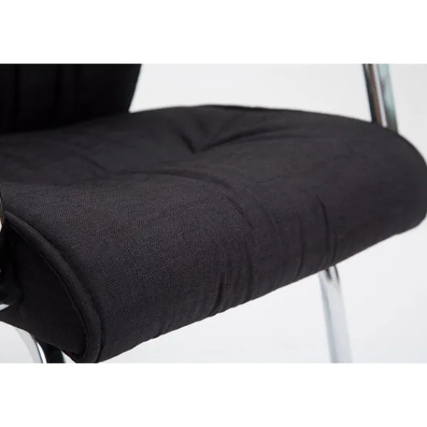 BellaFurn Kontorsmöbler>Besöksstol, träningsstol - Bekväm och ergonomisk design Färg: Svart