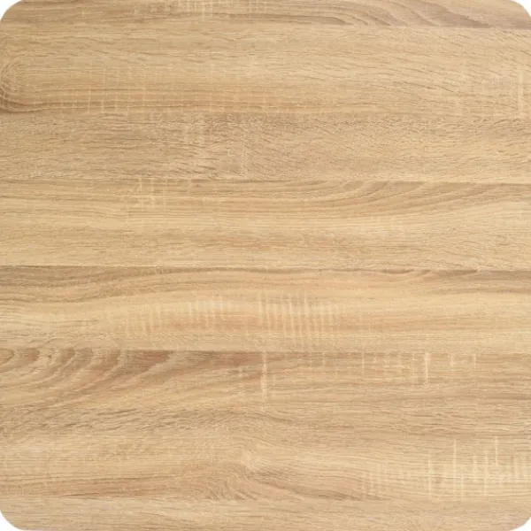 vidaXL Småbord>Bistrobord ljusbrun 60X60 cm MDF