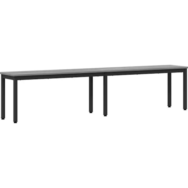 vidaXL Matgrupper>bänk Grå Sonoma 200 x 35 x 45 cm Konstruerat trä