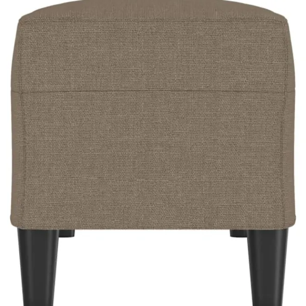 vidaXL Balkongmöbler>Bänk taupe 100x35x41 cm tyg