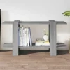vidaXL Hyllor>Bokhylla grå sonoma 100x30x51 cm konstruerat trä