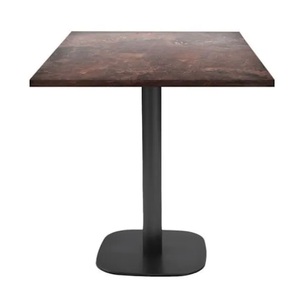 Matbord>Bord 70 x 70 cm - Rund rustrocksmodell