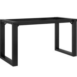 vidaXL Soffbord>Bordsben för soffbord O-ram 90x30x43 cm stål
