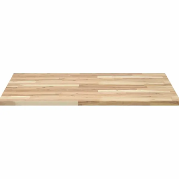 vidaXL Matbord>Bordsskiva fyrkantig 80x80x2 cm massivt akaciaträ