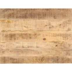 vidaXL Matbord>Bordsskiva i massivt mangoträ 25-27 mm 80x70 cm