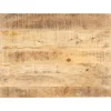 vidaXL Matbord>Bordsskiva i massivt mangoträ 15-16 mm 80x60 cm