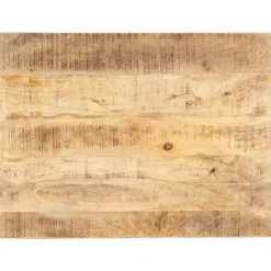 vidaXL Matbord>Bordsskiva i massivt mangoträ 15-16 mm 80x60 cm
