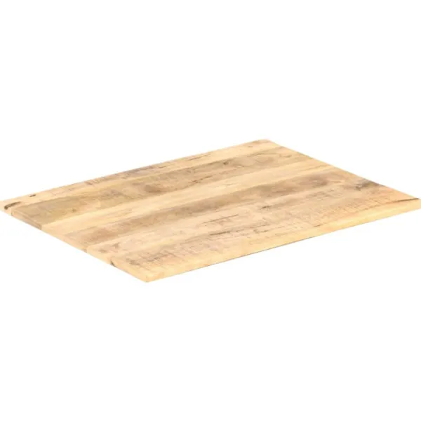 vidaXL Matbord>Bordsskiva i massivt mangoträ 15-16 mm 70x60 cm