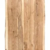 vidaXL Matbord>Bordsskiva massivt akaciaträ 80x(50-60)x3,8 cm