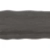 vidaXL Matbord>Bordsskiva mörkbrun 100x60x(2-4) cm massivt trä levande kant