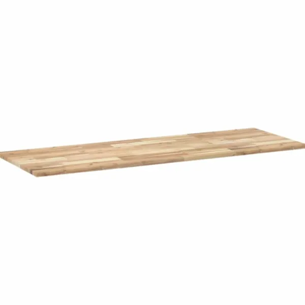 vidaXL Matbord>Bordsskiva obehandlad 140x50x2 cm massivt akaciaträ