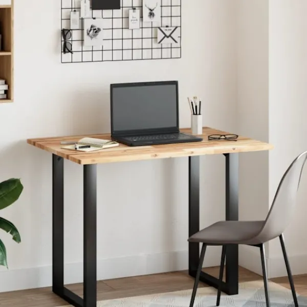 vidaXL Matbord>Bordsskiva obehandlad 120x70x2 cm massivt akaciaträ