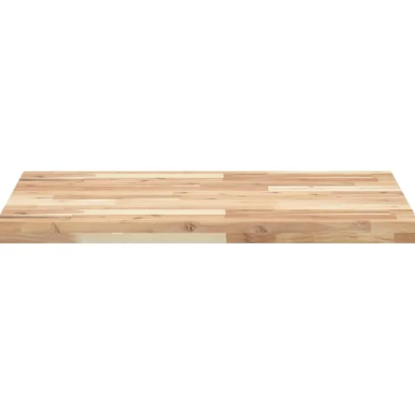 vidaXL Matbord>Bordsskiva obehandlad 80x60x4 cm massivt akaciaträ