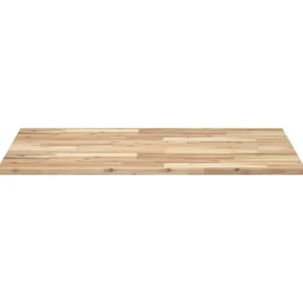 vidaXL Matbord>Bordsskiva obehandlad 80x70x2 cm massivt akaciaträ