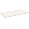 vidaXL Småbord>Bordsskiva vit 110x55x2,5 cm massiv furu rektangulär