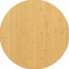 vidaXL Matbord>Bordsskiva Ø60x2,5 cm bambu