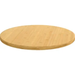 vidaXL Matbord>Bordsskiva Ø60x2,5 cm bambu