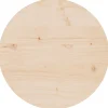 vidaXL Matbord>Bordsskiva Ø40x2,5 cm massiv furu